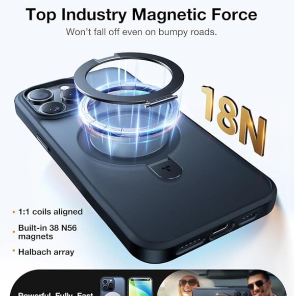 TORRAS UPRO Case – iPhone 15 Pro Max • MagSafe + Kickstand • New - Picture 2 of 6